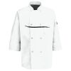 Eight Pearl Button Chef Coat with Thermometer Pocket Thumbnail