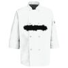 Eight Pearl Button Chef Coat with Thermometer Pocket Thumbnail