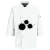 Eight Pearl Button Chef Coat with Thermometer Pocket Thumbnail