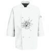Eight Pearl Button Chef Coat with Thermometer Pocket Thumbnail