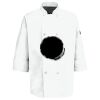 Eight Pearl Button Chef Coat with Thermometer Pocket Thumbnail