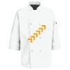 Eight Pearl Button Chef Coat with Thermometer Pocket Thumbnail