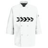 Eight Pearl Button Chef Coat with Thermometer Pocket Thumbnail