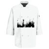 Eight Pearl Button Chef Coat with Thermometer Pocket Thumbnail