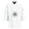 Eight Pearl Button Chef Coat with Thermometer Pocket Thumbnail