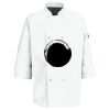 Eight Pearl Button Chef Coat with Thermometer Pocket Thumbnail
