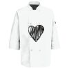 Eight Pearl Button Chef Coat with Thermometer Pocket Thumbnail