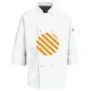 Eight Pearl Button Chef Coat with Thermometer Pocket Thumbnail