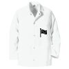 Gripper Front Short Butcher Coat Thumbnail