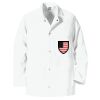 Gripper Front Short Butcher Coat Thumbnail