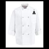 Eight Pearl Button Chef Coat - Tall Sizes Thumbnail