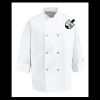 Eight Pearl Button Chef Coat - Tall Sizes Thumbnail
