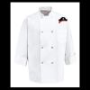 Eight Pearl Button Chef Coat - Tall Sizes Thumbnail