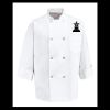 Eight Pearl Button Chef Coat - Tall Sizes Thumbnail