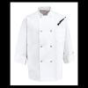 Eight Pearl Button Chef Coat - Tall Sizes Thumbnail