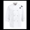Eight Pearl Button Chef Coat - Tall Sizes Thumbnail